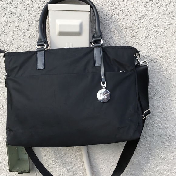 Lo and Sons Brookline Computer bag ( Black/Silver - Picture 4 of 11